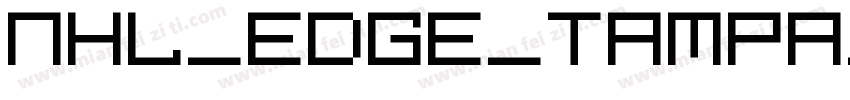 NHL_Edge_Tampa_Bay M字体转换